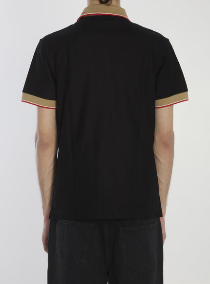 Burberry Piqué Cotton Polo Shirt
