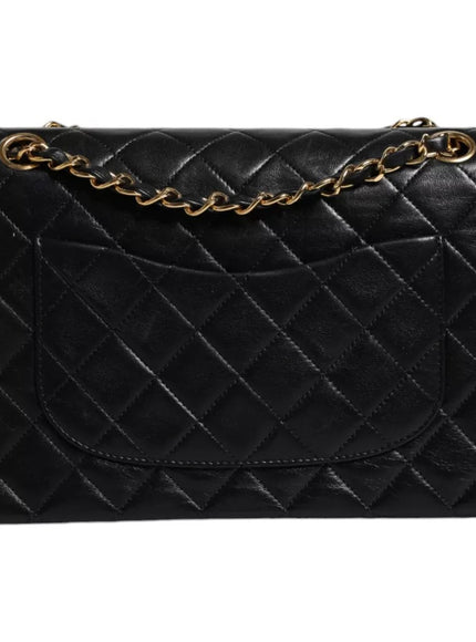 Chanel Black Medium Lambskin Classic Double Flap Bag