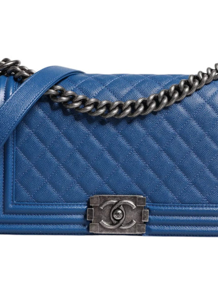 Chanel Boy Lambskin Medium Shoulder Bag