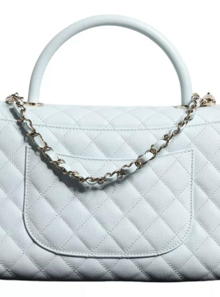 Chanel Coco Handle Medium Lambskin Flap Bag