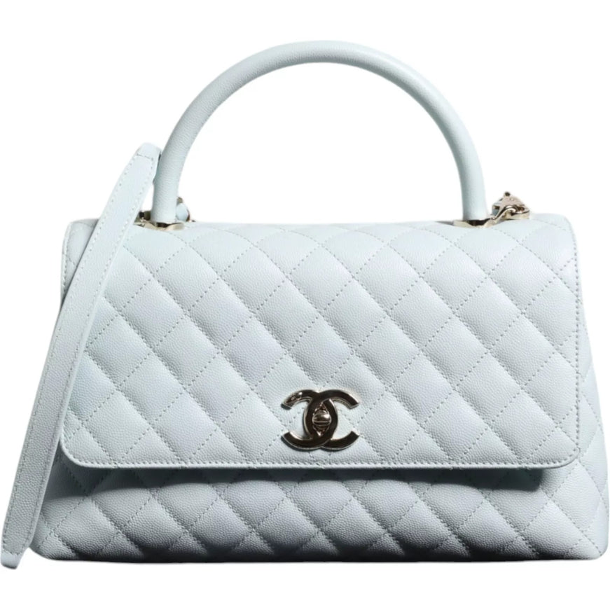 Chanel Coco Handle Medium Lambskin Flap Bag