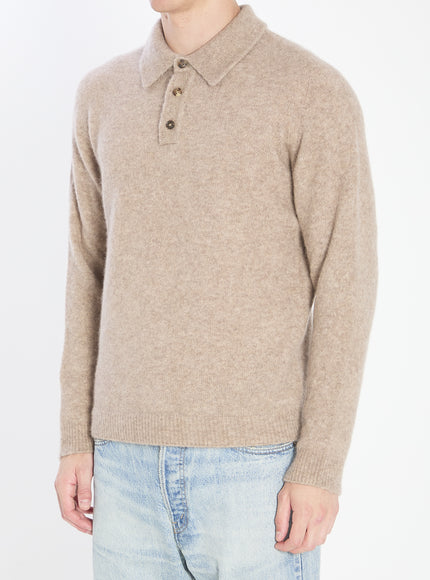 Roberto Collina Cashmere Blend Polo Shirt