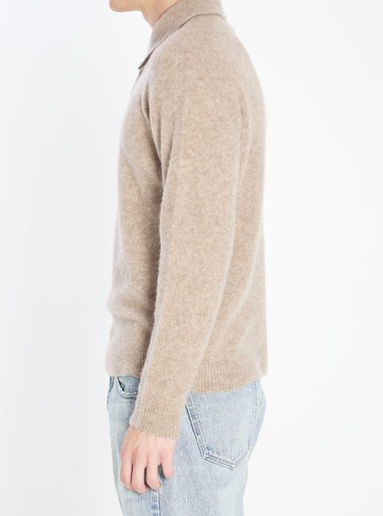 Roberto Collina Cashmere Blend Polo Shirt