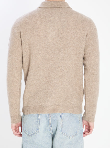 Roberto Collina Cashmere Blend Polo Shirt