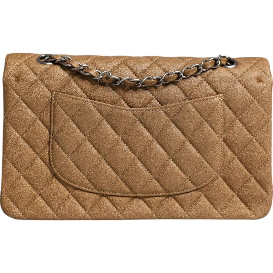 Chanel Medium Classic Double Flap Ruthenium Hardware