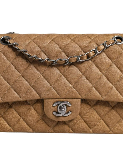 Chanel Medium Classic Double Flap Ruthenium Hardware