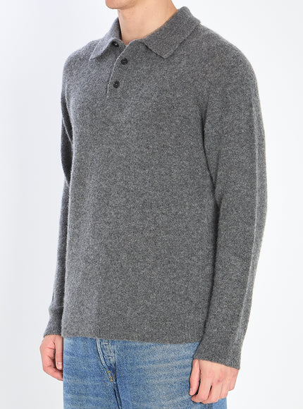 Roberto Collina Cashmere Blend Polo Shirt