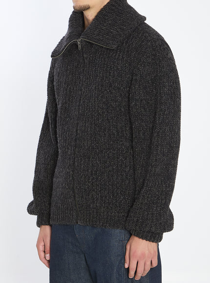Lemaire Zipped Cardigan Yak Alpaca