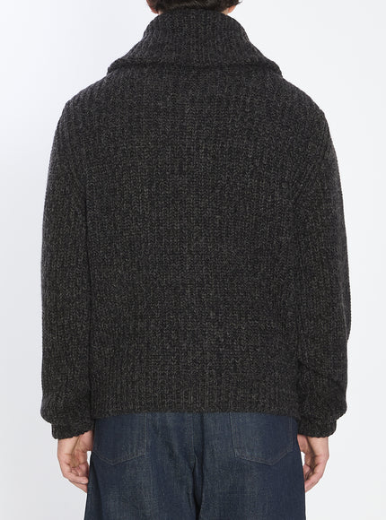 Lemaire Zipped Cardigan Yak Alpaca