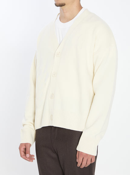 Ami Paris Ami De Coeur Cardigan