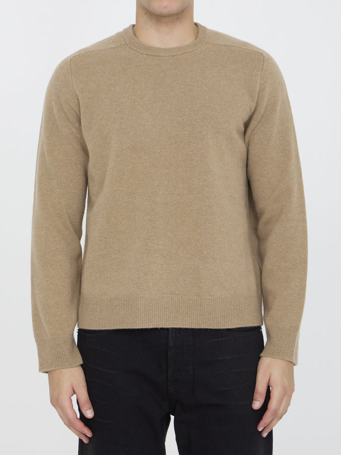 Maison Margiela Wool Jumper Beige