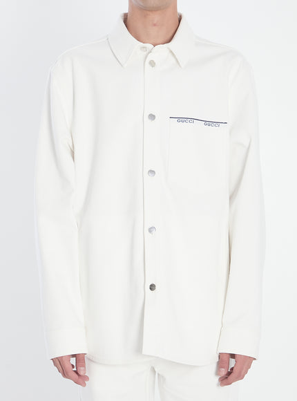 Gucci Cotton Shirt White