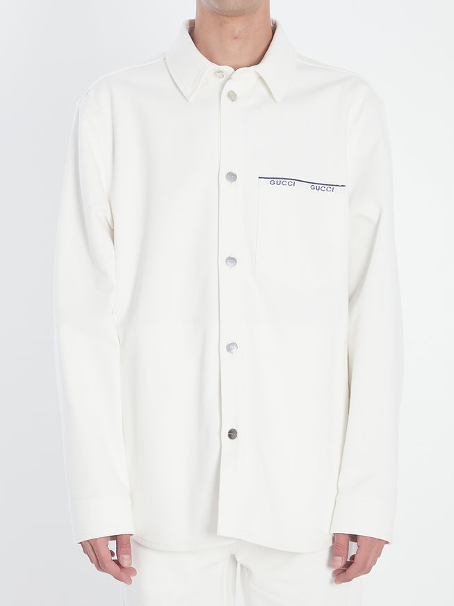 Gucci Cotton Shirt White