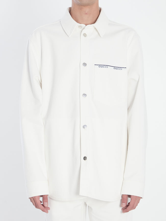 Gucci Cotton Shirt White