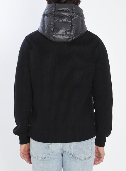 Moncler Shiny Padded Cardigan