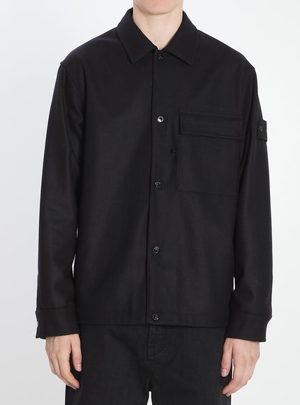Stone Island Ghost Piece Shirt Black