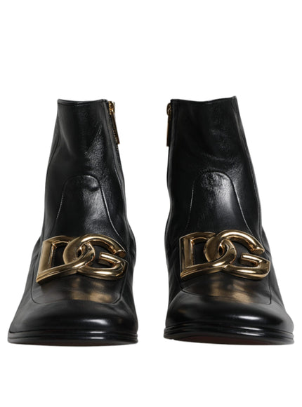 Dolce & Gabbana Men's Nappa Leather Ankle Boots