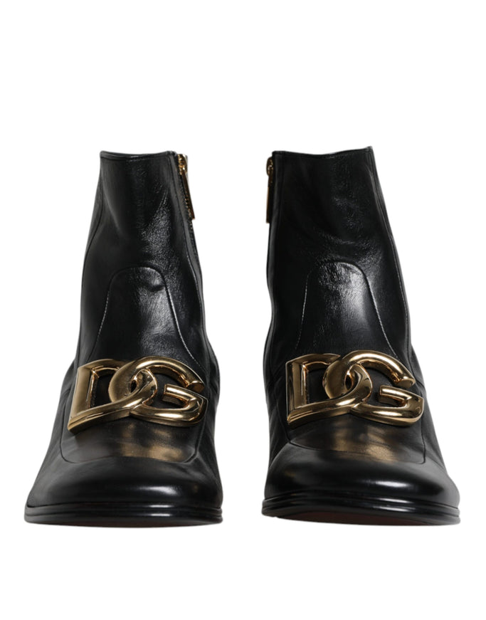 Dolce & Gabbana Men's Nappa Leather Ankle Boots