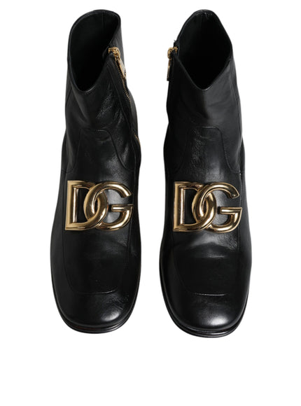 Dolce & Gabbana Men's Nappa Leather Ankle Boots