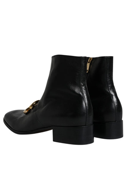 Dolce & Gabbana Men's Nappa Leather Ankle Boots