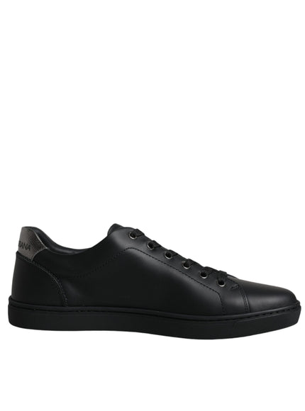Dolce & Gabbana Black London Sacred Heart Sneakers