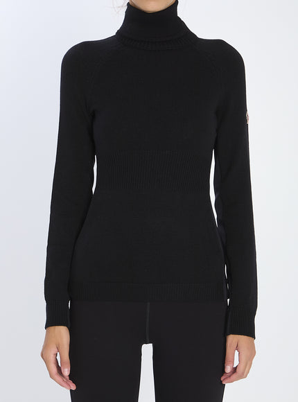 Moncler Grenoble Maglia Ciclista Tricot Black
