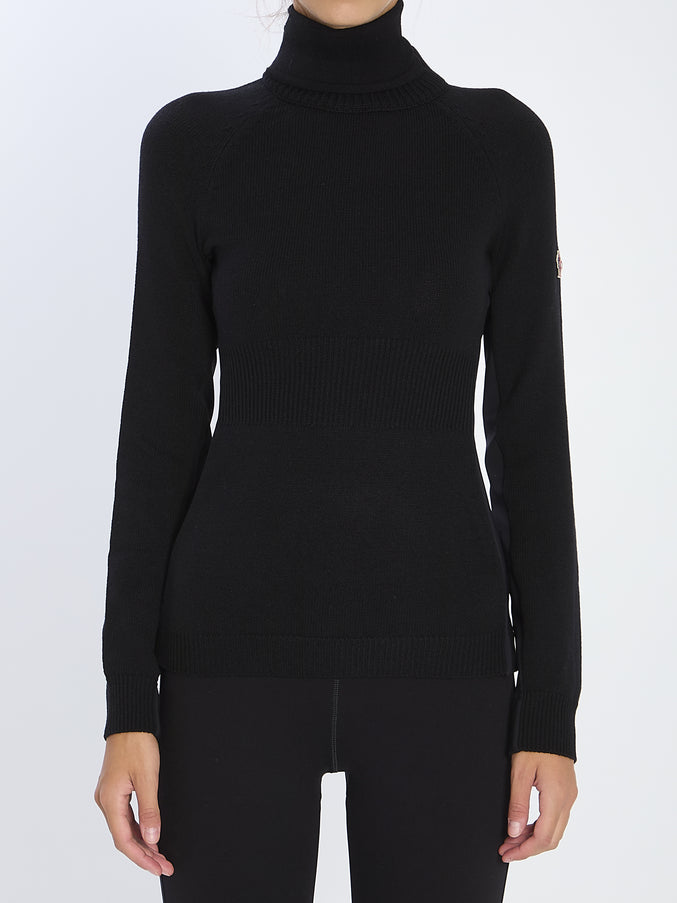 Moncler Grenoble Maglia Ciclista Tricot Black