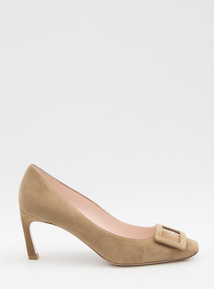 Roger Vivier Belle Viviier Trompette Pumps Beige