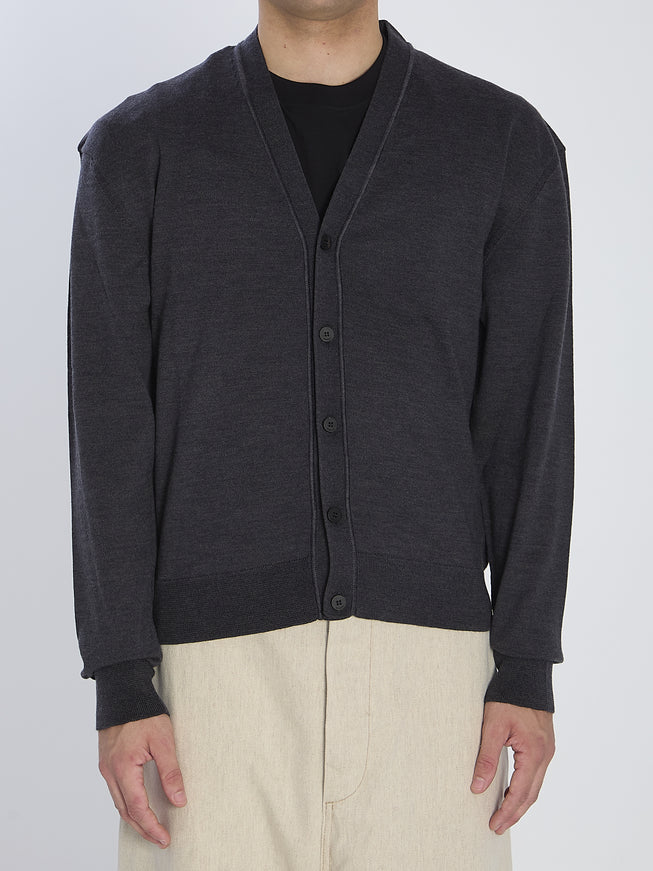 Jacquemus Cardigan Brode Grey