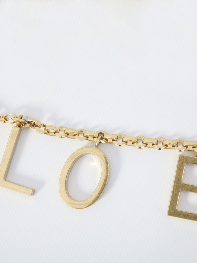 Chloe Chloé Lettes Jewelry Belt