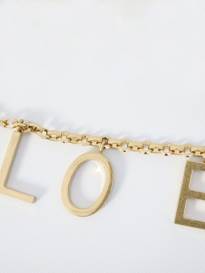 Chloe Chloé Lettes Jewelry Belt