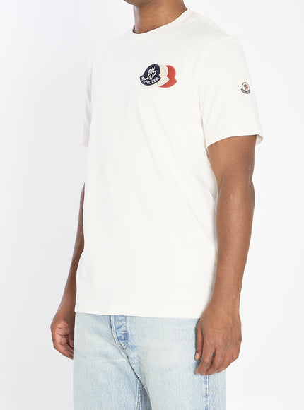 Moncler T-shirt In Lightweight Cotton