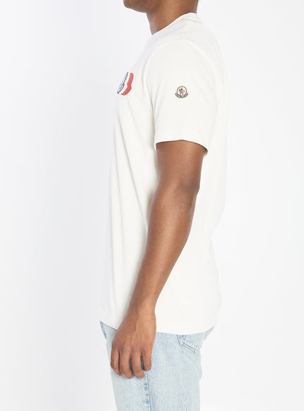 Moncler T-shirt In Lightweight Cotton