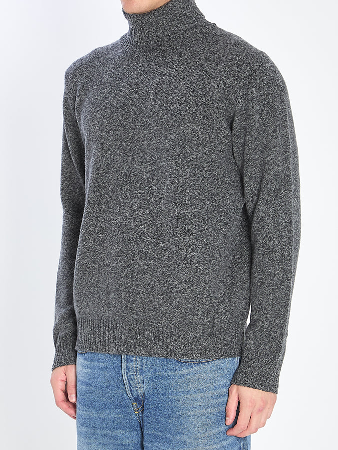 Roberto Collina Mouline Turtleneck Sweater