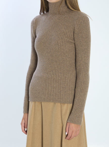 Max Mara Knit Top In Wool And Cashmere