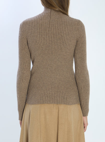 Max Mara Knit Top In Wool And Cashmere