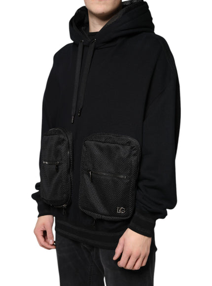 Dolce & Gabbana Pouch-Pocket Hooded Sweater