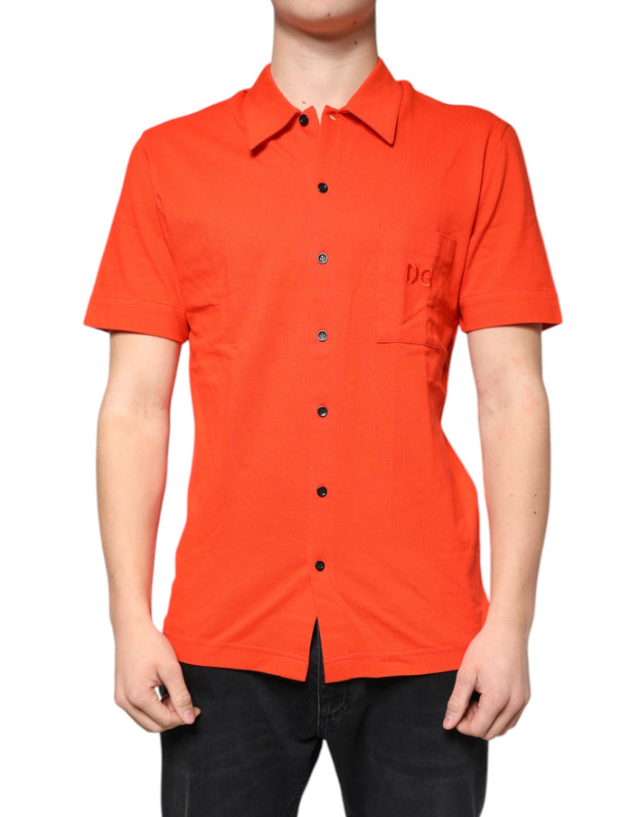 Dolce & Gabbana Cotton Button Down Casual Shirt