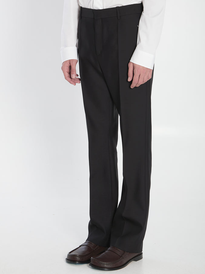 Loewe Tailored Wool And Silk Trousers