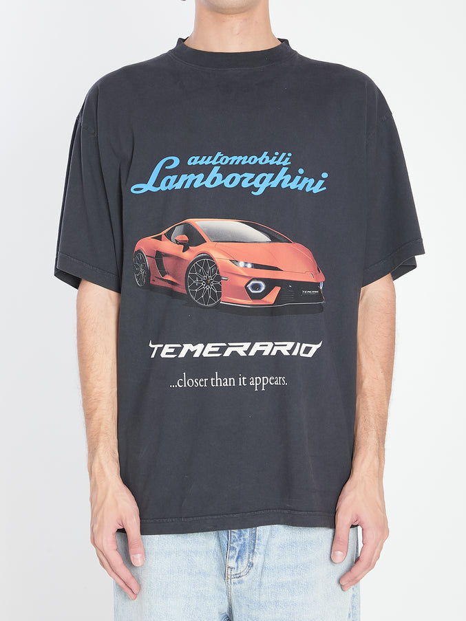 Balenciaga Lamborghini T-shirt Black