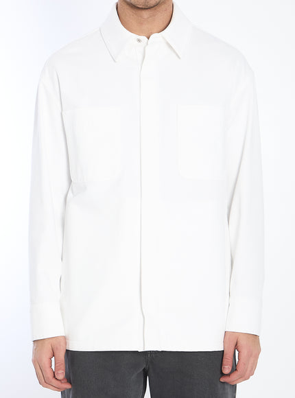 Fendi Selleria Jeans Jacket White