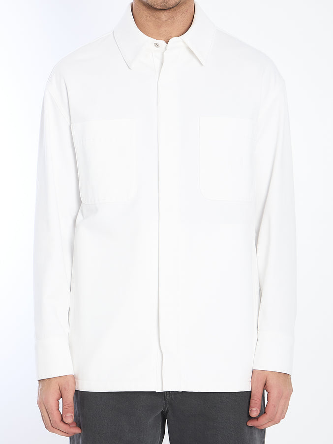 Fendi Selleria Jeans Jacket White