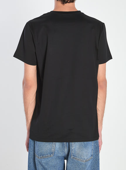 Moncler T-shirt With Double Logo Patches