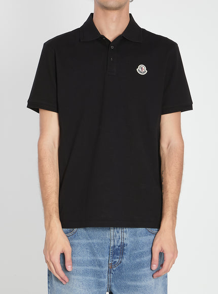 Moncler Black Polo Black