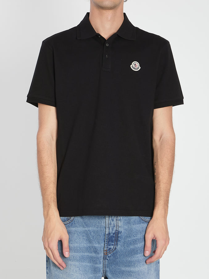 Moncler Black Polo Black