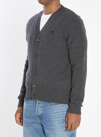 Ami Paris Ami De Coeur Cardigan