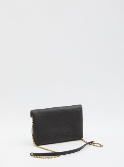 Saint Laurent Cassandre Pouch With Chain