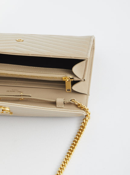 Saint Laurent Cassandre Pouch Matelassé