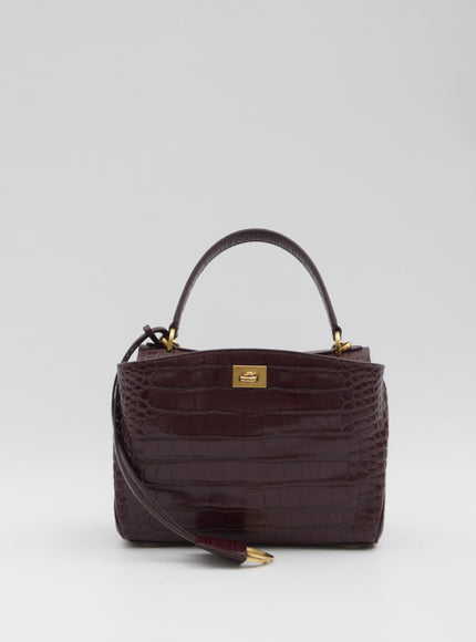 Balenciaga Rodeo Mini Bag QT Bordeaux