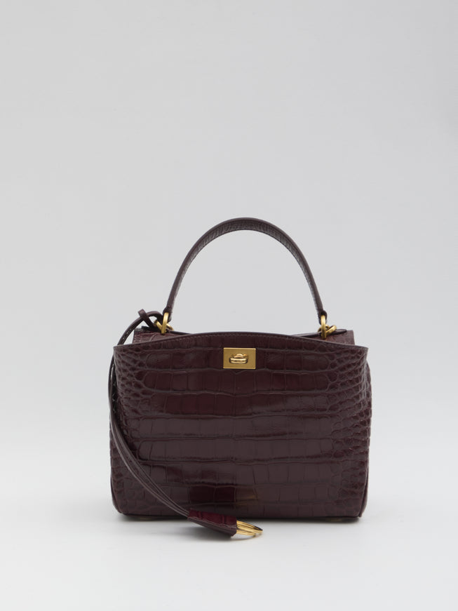 Balenciaga Rodeo Mini Bag QT Bordeaux